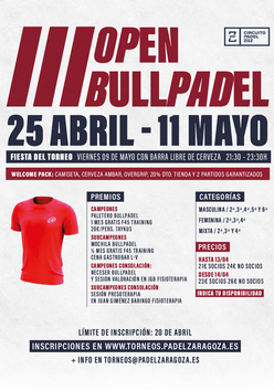 Cartel del torneo
